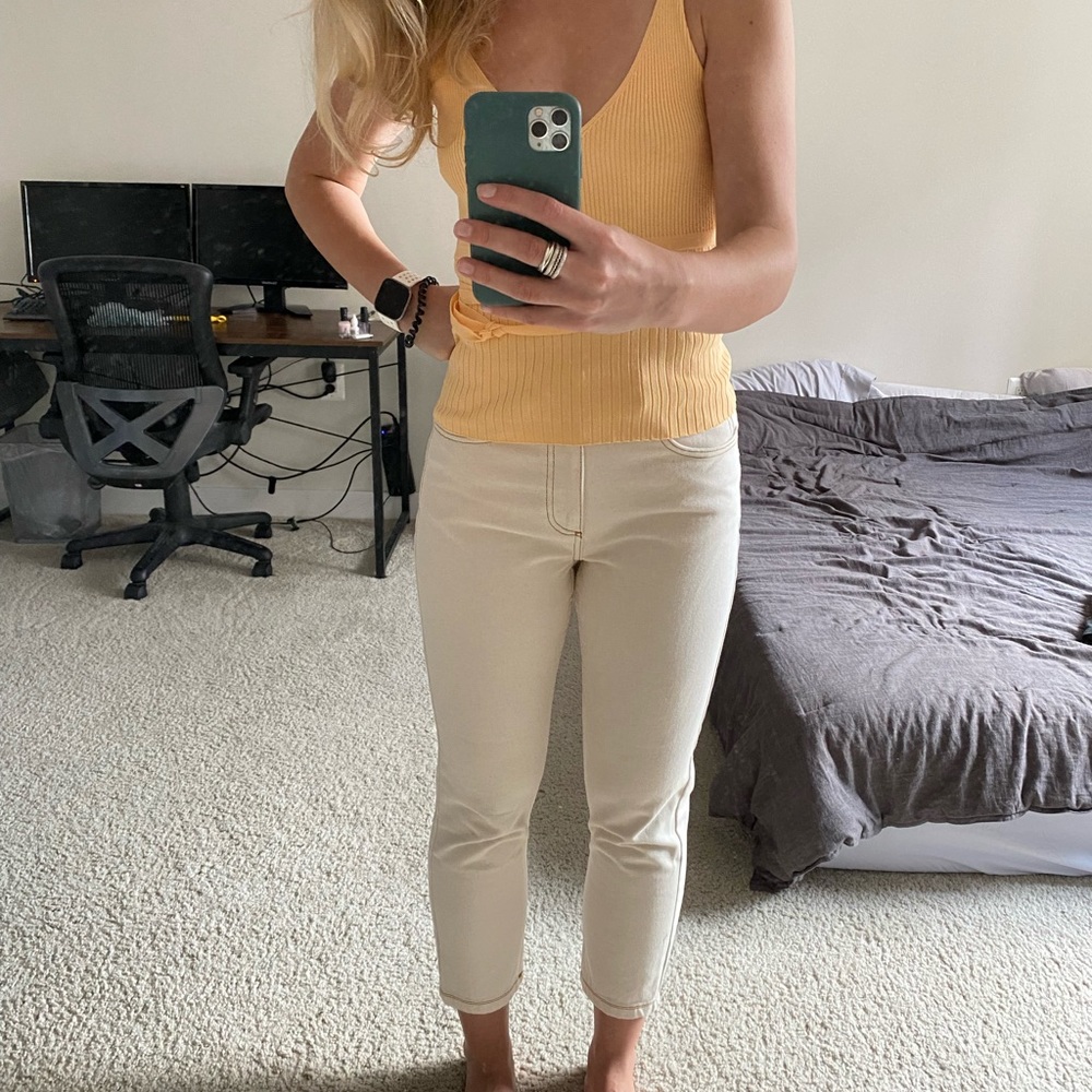Reclaimed Vintage beige jeans - NEW